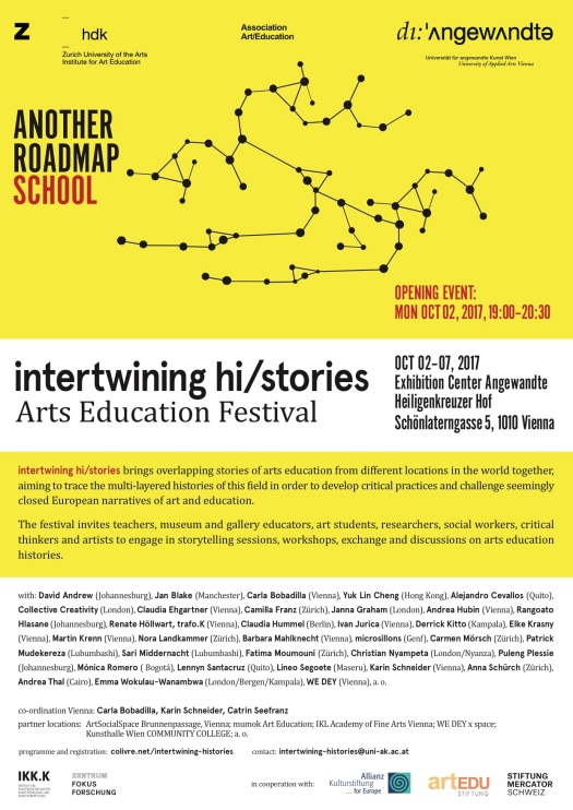 intertwining hi:stories Flyer